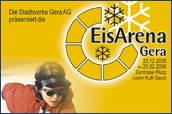 Flyer, SWG-Eisarena, Stadtwerke Gera AG